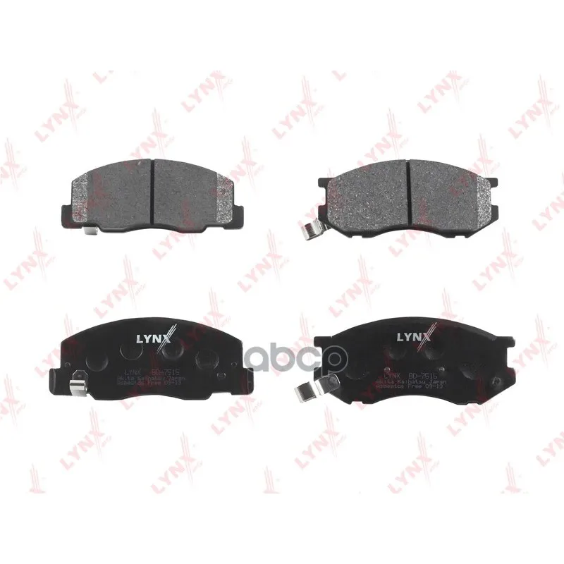 Колодки Тормозные Дисковые | Перед | Toyota Previa 00/Townace Noah/ Town Ace/ Lite Ace/ Estima 96 LYNXauto арт. BD7515