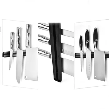 

Practical Magnetic Knife Racks Plastic Utensil Bar Kitchen Gadgets Furniture Magnetic Knife Strip Adsorbed 13 Inch Tool