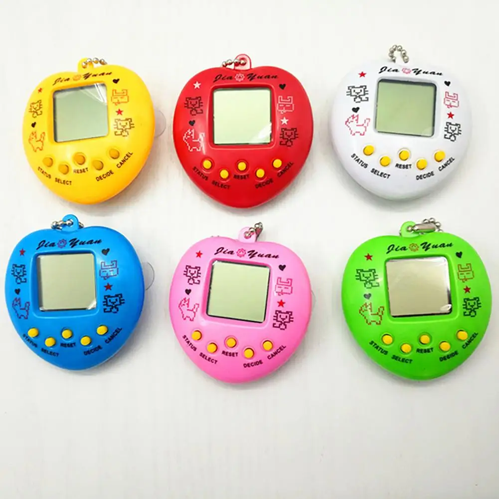 1PCs Transparent Electronic Pets Tamagotchi 90S Nostalgic In One Virtual Cyber Digital Pet Toys Pixel Funny Play | Игрушки и хобби