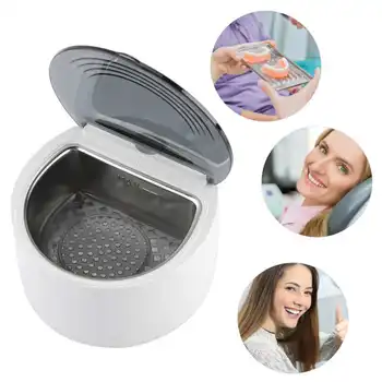 

Ultrasonic Cleaner Washer For Denture Portable Ultrasonic Cleaning Machine 20W ultra sonic tooth cleaner