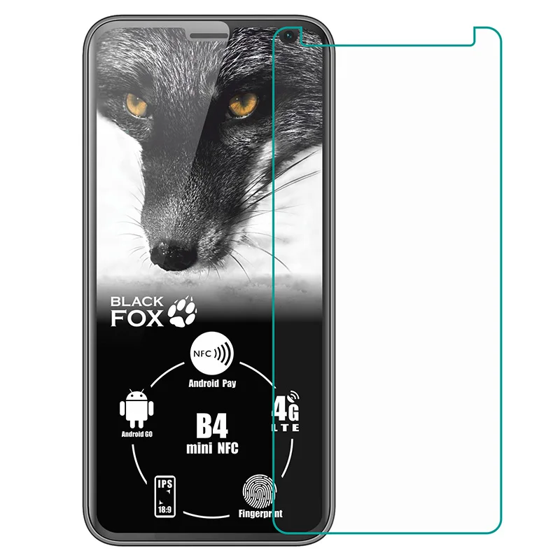 Закаленное стекло для Black Fox B4 mini NFC BMM541B BMM 541B стеклянная защитная пленка