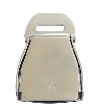 

high quality Aluminium aircraft safety belt buckle airplane seat belt buckle