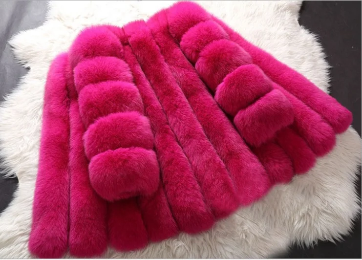 rose rad Женское меховое пальто, теплые плотные куртки для беременных, зимнее пальто для женщин размера плюс, куртка для беременных, Одежда для беременных, зимнее манто femme - Цвет: rose rad