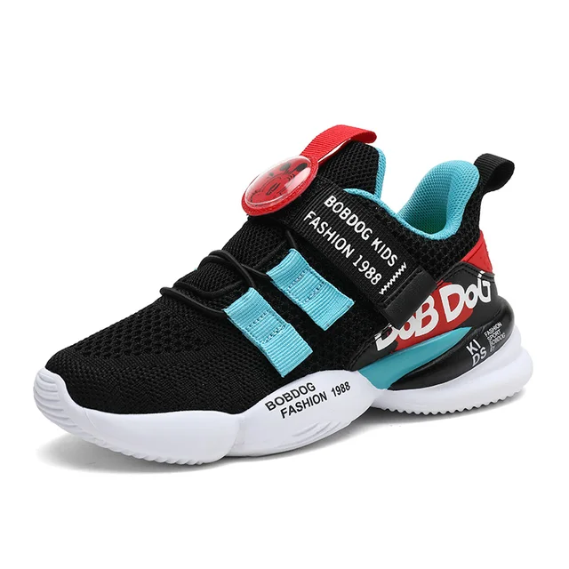 kids black gym shoes
