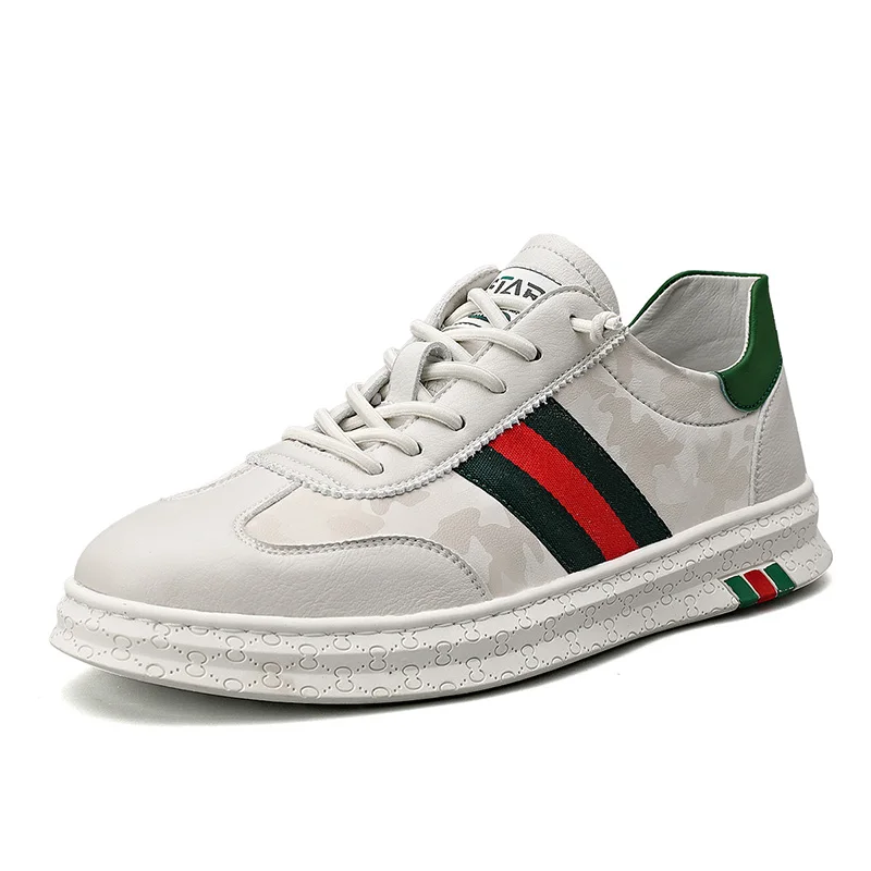 Sneakers Men Shoes Comfortable Skrenedsfashion Genuine-Leather Summer High-Quality Brand