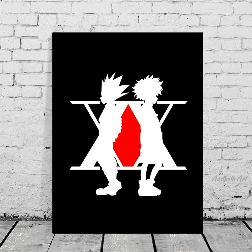 Killua and gon Hunter x Аниме домашний декор холст картина на стену украшение для гостиной