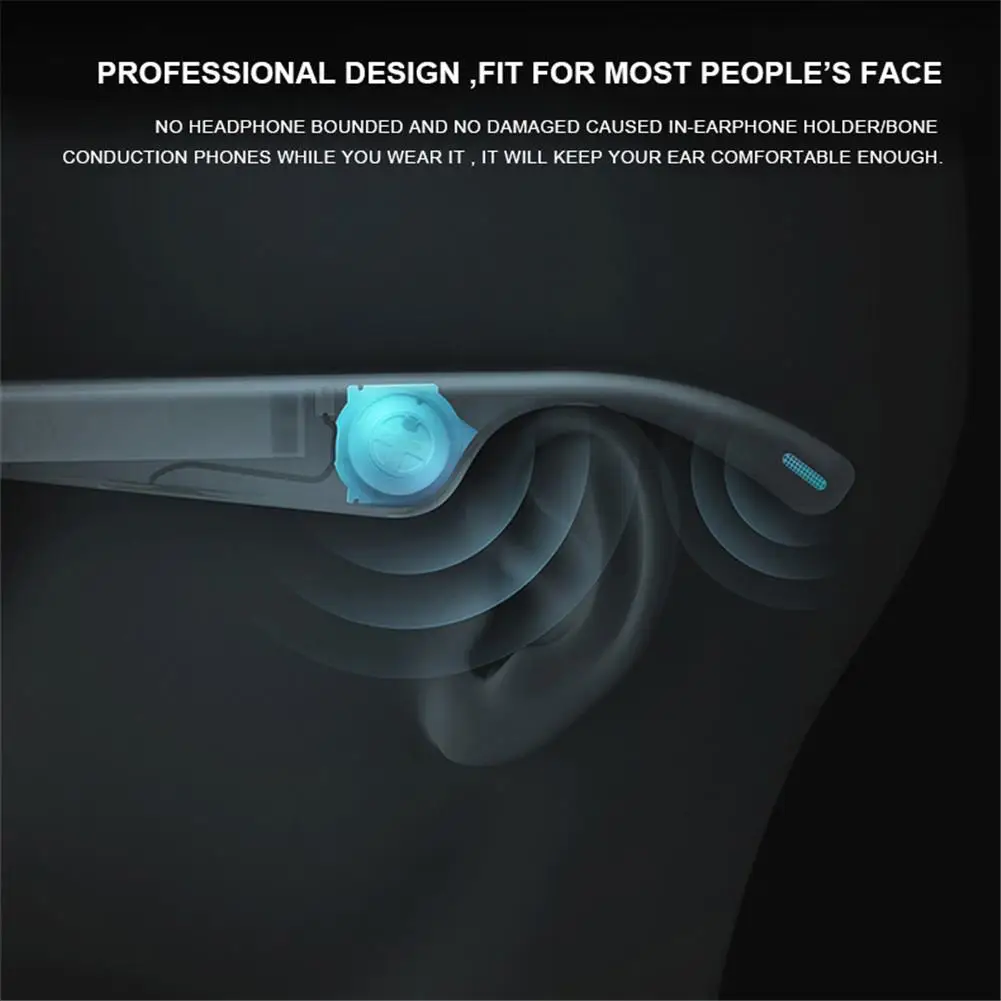 K2 Open Compatible Oriention Audio Glasses Smart Wireless Bluetooth Headset Fashion Glasses Car Sports Sunshade Polarized