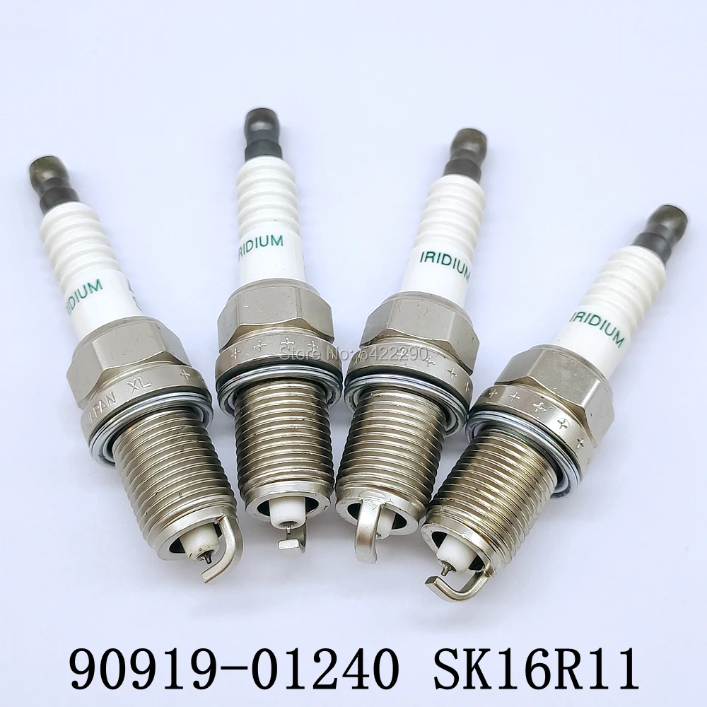 10 шт./кор. Иридиевые свечи Вилки 90919 01210 01233 01240 01249 01253 01275 подходит для Toyota Lexus