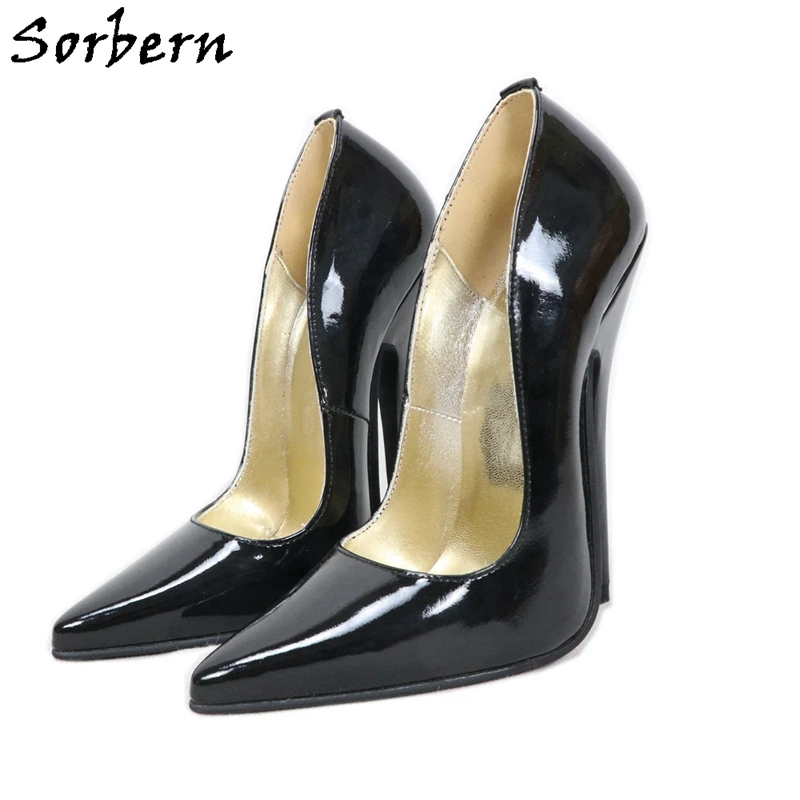 Sorbern Sexy 16Cm 14cm High Heel Pump Shoes Women Ladies Heels Slip On Stripper Pole Lady Shoes High Heels Size 13 Shoes|Women's - AliExpress