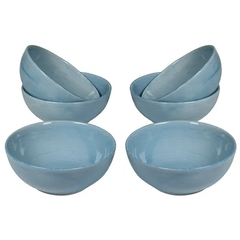 

Set of bowls (6 pcs) (15 x 15 x 6 cm) - Queen Kitchen Collection