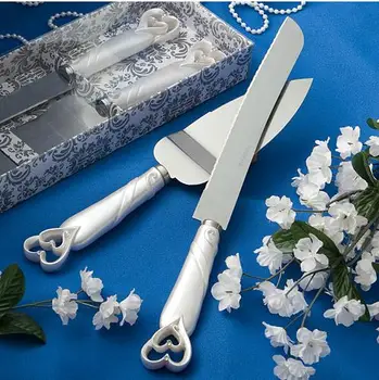 

Resin With Heart Wedding Cake Serving Sets Wedding Cake Knife Server