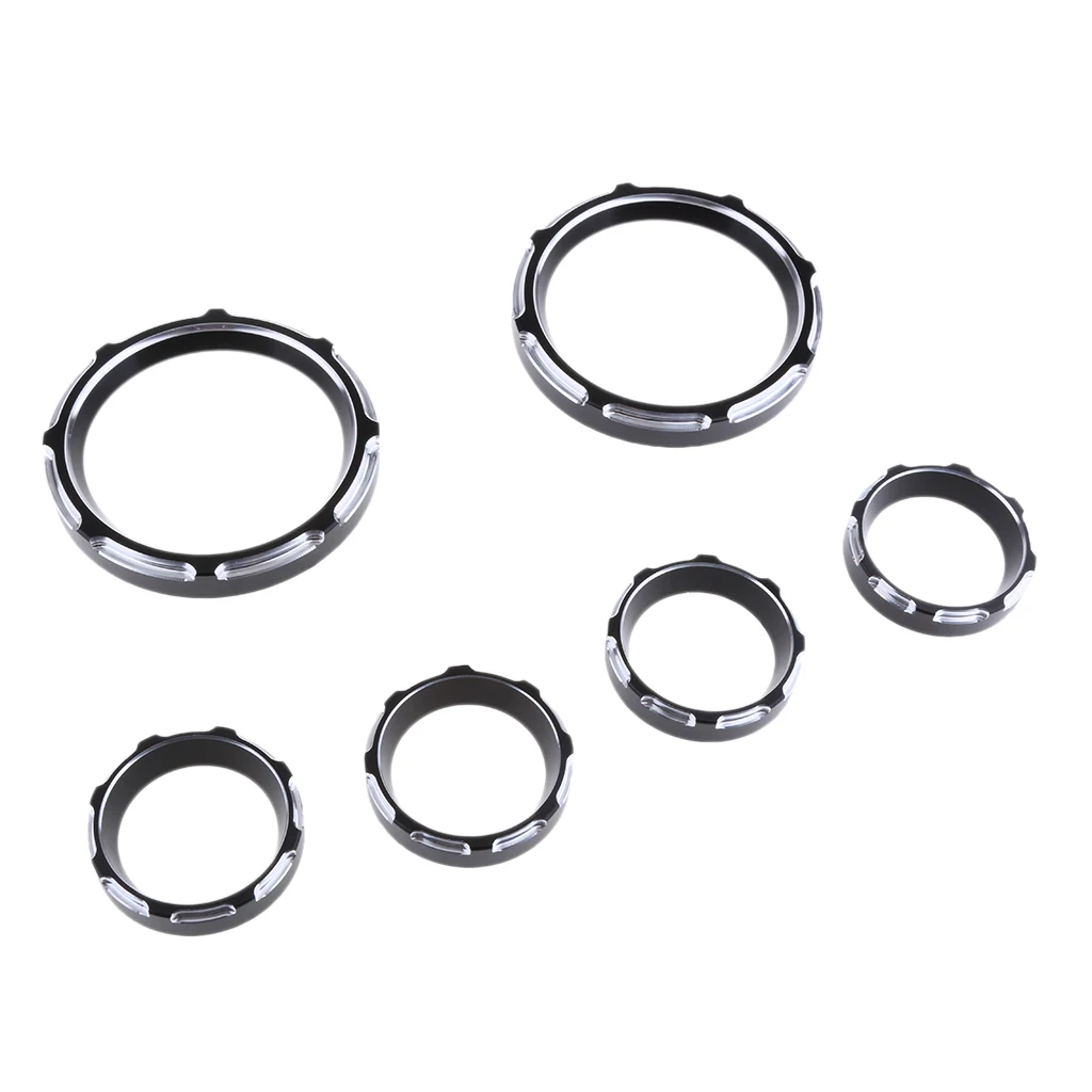 Heavy Duty Instrument Board Gauge Bezel Kit for Harley Electra Glide