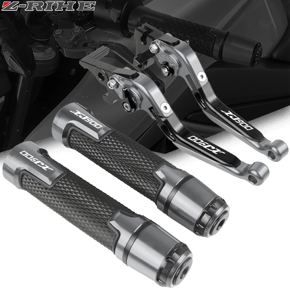 

For YAMAHA XJ900 S DIVERSION 1993 1994 1995 1996-2003 Motorcycle Adjustable Folding Brake Clutch Levers Handlebar Hand Grips