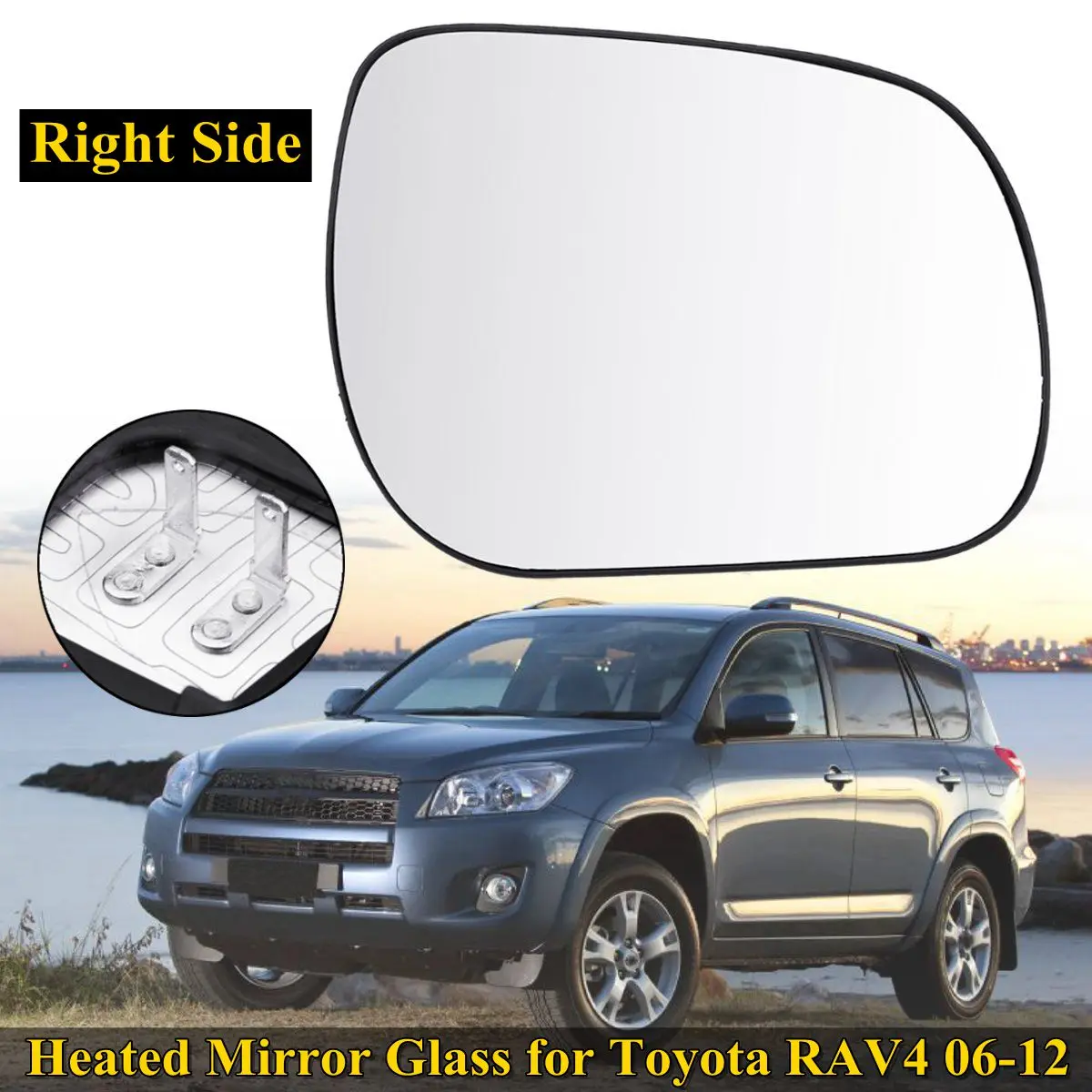 Левое/правое электрическое зеркало с подогревом для Toyota RAV4 2006 2007 2008 2009 2010 2012