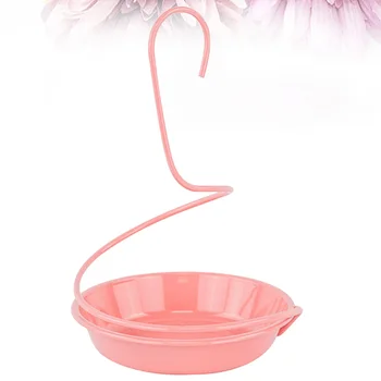 

1PC Hanging Bird Feeding Trough Outdoor Hangable Bird Feeder Household Pet Birds Water Bowl for Outdoor Park Balcony (Without Ho