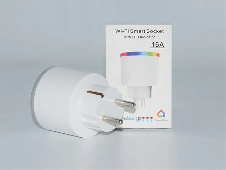 M5 Smart wifi EU Socket Tuya Smart Life App светодиодный выключатель света Голосовое управление розетки для Amazon Alexa Google Home Mini IFTTT
