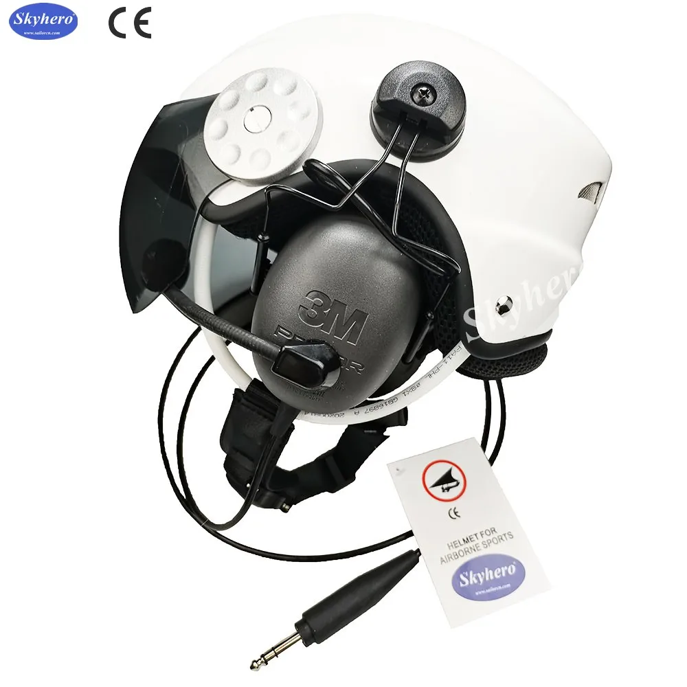 

Paramotoring Hearing Protection Headset, Standard Noise Cancelling Paramotor Helmet, PPG Helmet, Free Shipping, 31dB