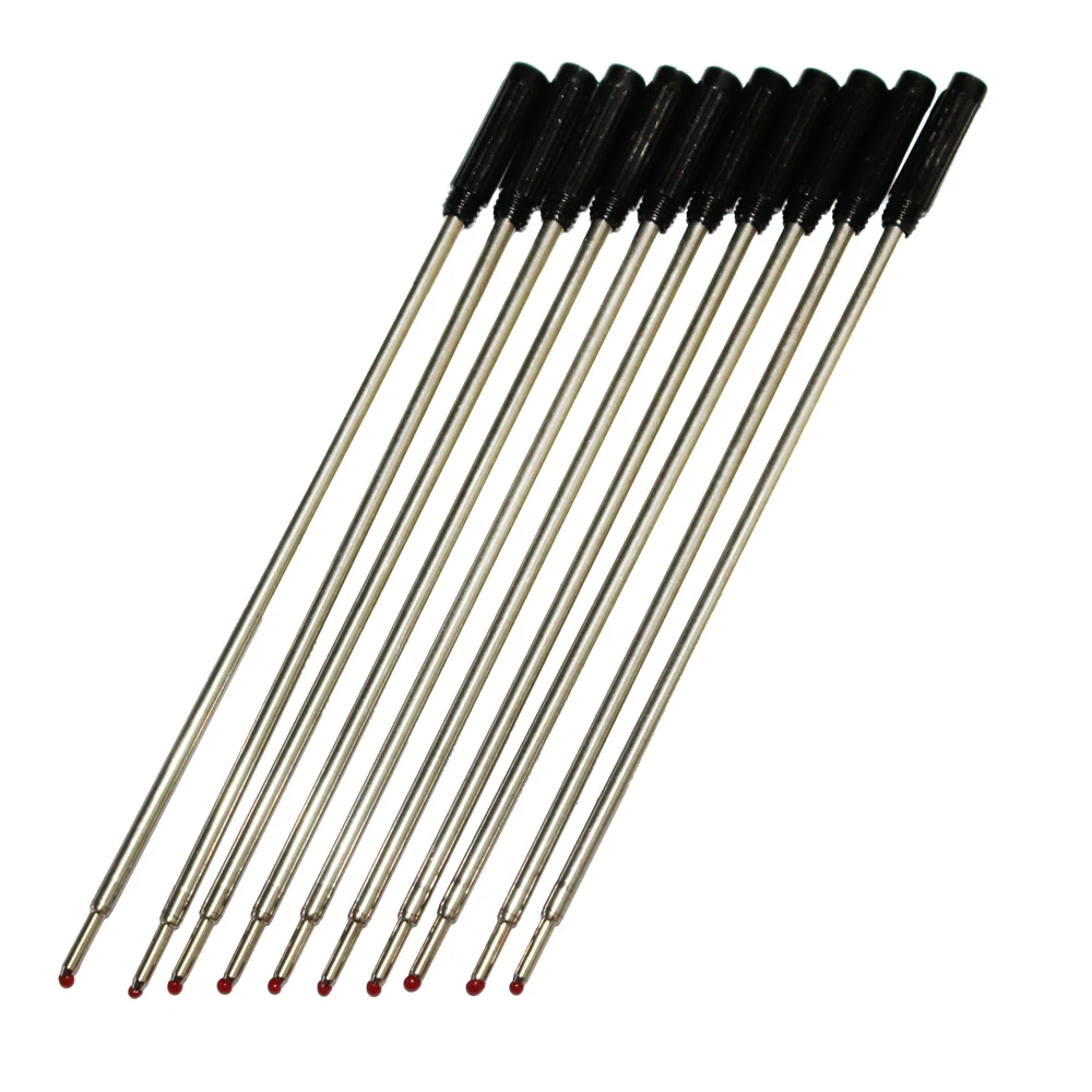 Drop Shipping Metal Cross Ball Pen Refill Standard Size Writing Lead