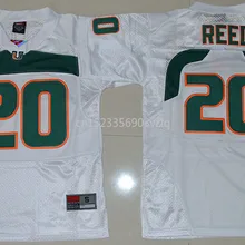 Новое поступление высокое качество Ed Reed футболка колледжа спортивные майки#20 Рид Баскетбол Джерси S-XL
