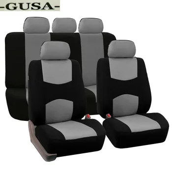 

9 PCS fabric Car seat cover auto seats covers accessories for ford matic senia explorer fusion taurus escort KA endeavour albea