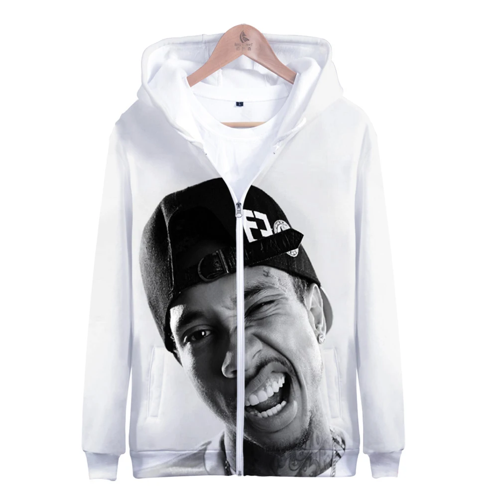 Горячая Распродажа Tyga куртка на молнии 3D толстовки женские Harajuku странные вещи толстовки мужские размера плюс для мужчин