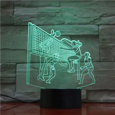 3d creative desk lamp