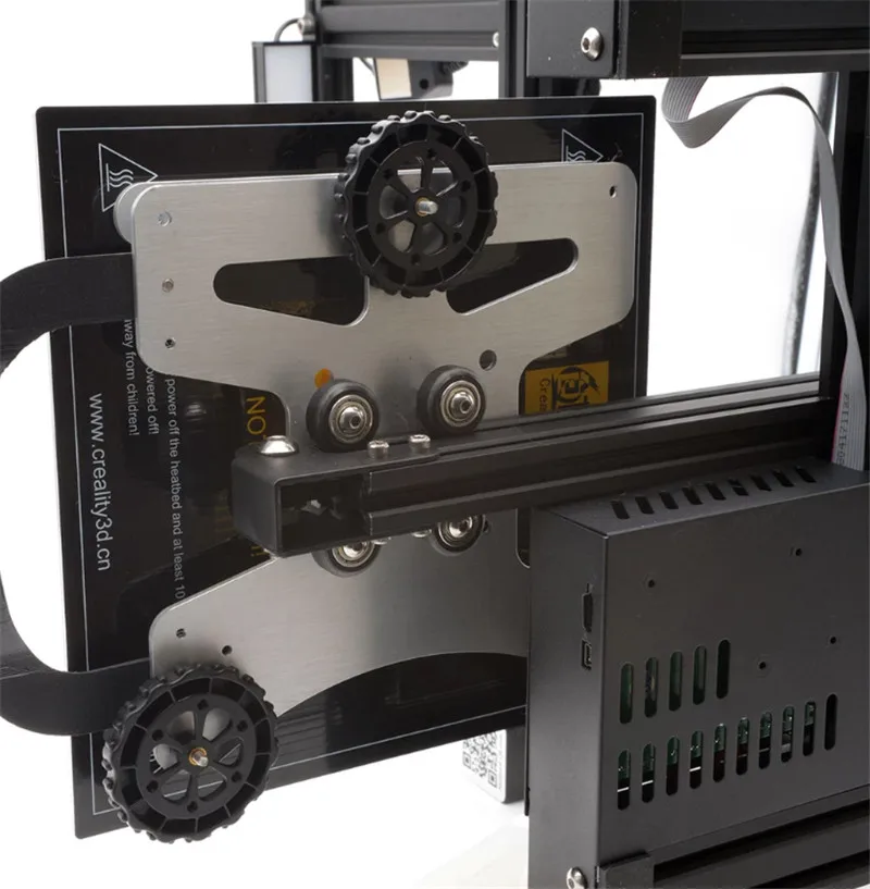 Creality Ender 3 upgrade aluminum Y-Carriage Plate Kit Подогреваемая кровать поддерживает 3-точечное выравнивание для Ender-3 Pro Ender-3S 3d принтера