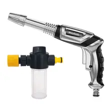 Portable High-pressure Water Gun For Cleaning Car Wash Machine Garden Watering Hose Nozzle Sprinkler Foam Spray Tools