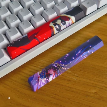 

PBT dye sub 6.25X spacer keycap five color personalized key caps for MX switch mechanical keyboard OEM profile
