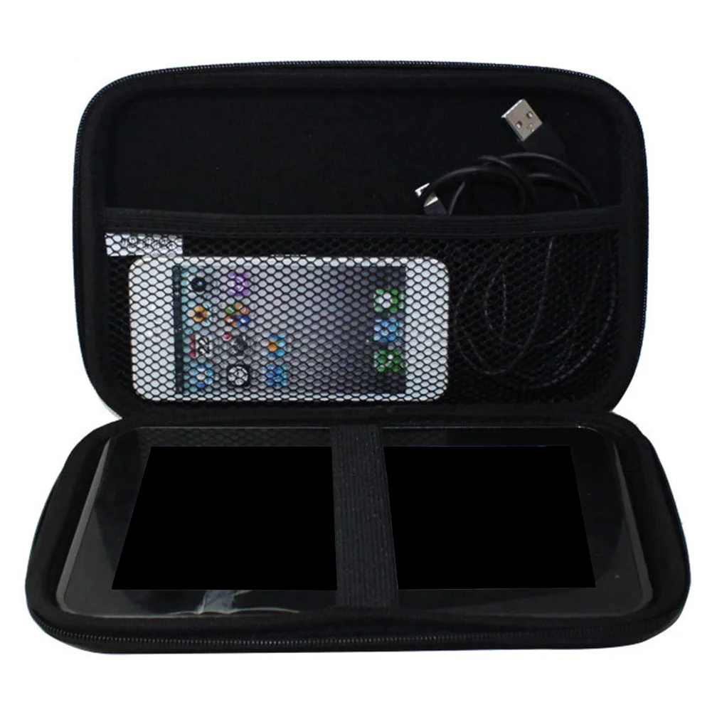 

7 Inch Black Bag for Garmin Drive Smart 61 GPS Case Navigation Protection Package GPS Carrying Cover Case Shockproof