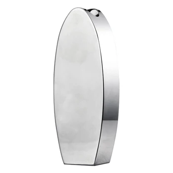 

Plants Oval Shape Balcony Office Holder Garden Bedroom Flower Vase Home Decor Stainless Steel For Wedding Indoor Outdoor