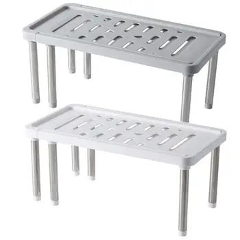 

Multifunction Storage Shelf Stainless Steel Storage Organization Shoe Rack Cabinet Holders Space Saving Kitchen Closet Organizer