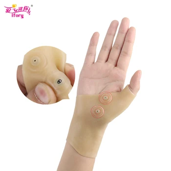 

Ifory Magnetic Therapy Gloves Relieves Thumb Pain And Joint Swelling 1Pcs Tenosynovitis Silicone Wrist Care Gloves 13.6x7cm