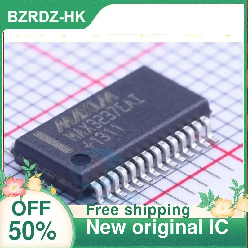 

Новая Оригинальная интегральная схема MAX3237EAI SSOP28 MAX3237, 4 шт.