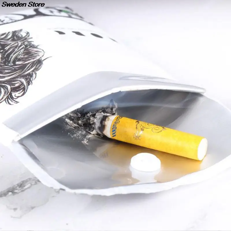 Mini Ashtrays Bag Potable Pocket Ashtray Outdoor Smoking Cigarette Cigar Ash Tray Smoking Tray Ashtray Pocket 80X80mm Portable Ashtray Cigarettes Ashtray Silicone Ashtray Stainless Steel Ashtray Metal Ashtray Air Purifier Ashtray Wood Ashtray Ceramic Ashtray