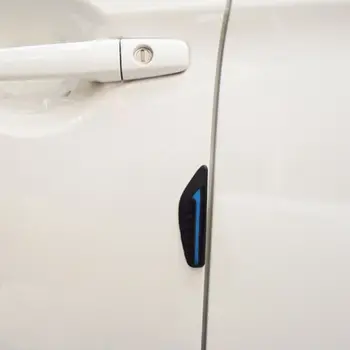 

4Pcs/Set Car Door Anti-collision Strip Car Sticker Side Edge Protection Rubber Door Guard Protector 4 Colors E7CA
