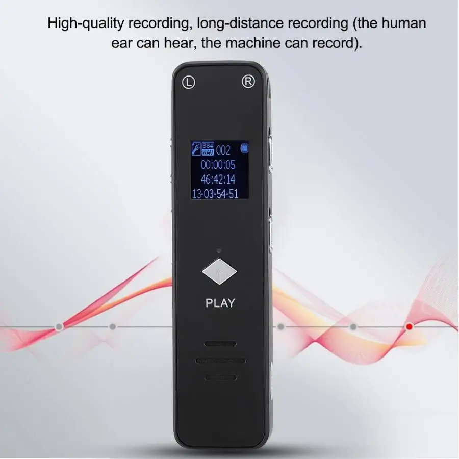K776 Профессиональный USB цифровой HD анти-шум портативный мини аудио запись компактная камера-ручка цифровой диктофон