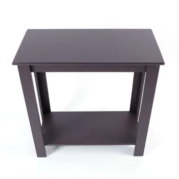 

high quality MDF Simple Two-layer Bedside Cabinet Coffee Table Brown night table