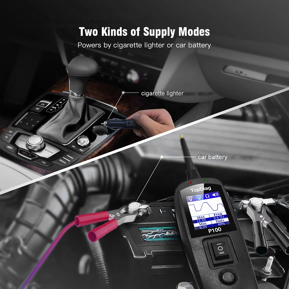 Автомобильный Автоматический Тестер цепи PowerScan электрические Системы средство диагностики автомобиля Батарея тестер для автомобиля и грузовых автомобилей с напряжением 0 В-70 V