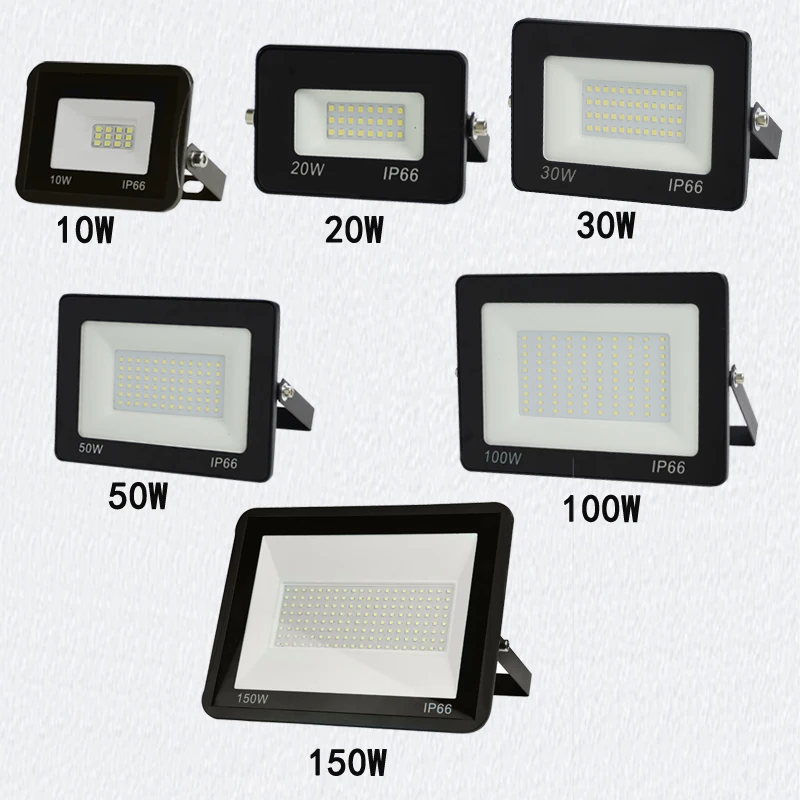 

led flood light 220V LED FloodLight Reflector LED Flood Light Waterproof IP65 Spotlight Wall washer lamp Outdoor Lighting