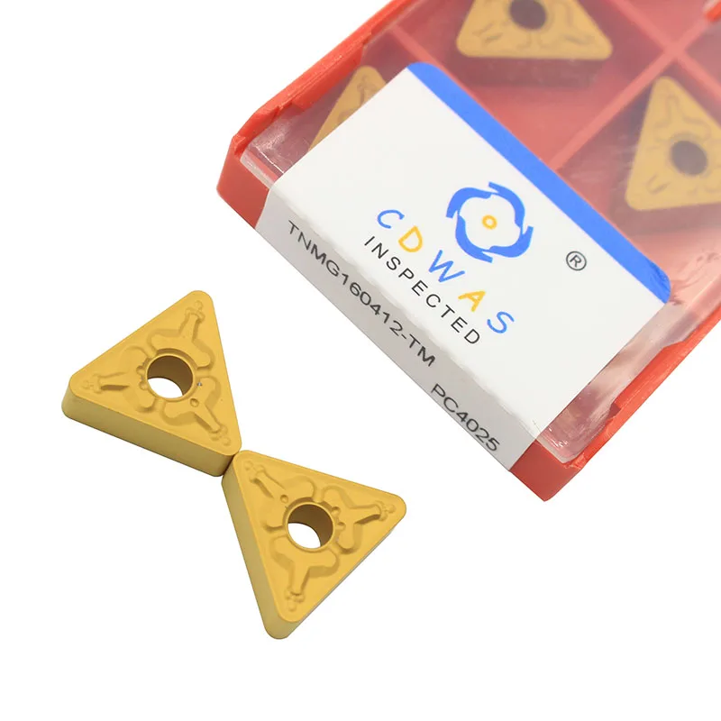 

High quality TNMG160412 TM PC4025 Carbide insert milling turning tool Lathe tool Turning insert for machining steel parts