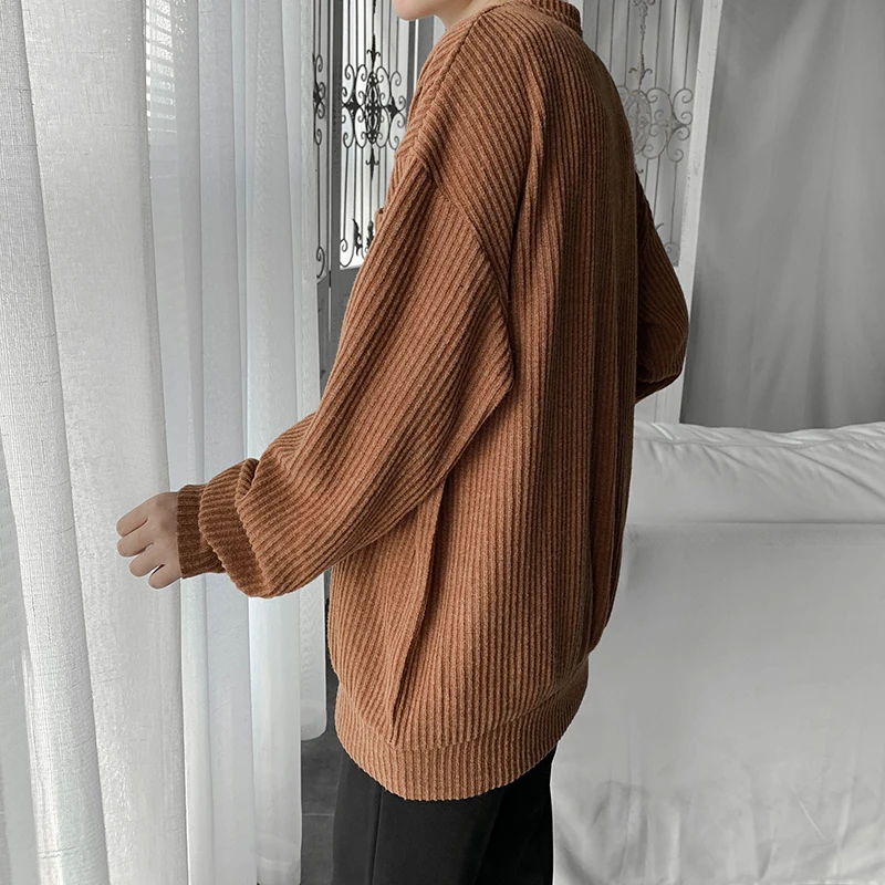 Autumn New Sweater Men Warm Fashion Solid Color Casual O-neck Long-sleeved Pullover Men Streetwear Loose Knit Sweter Man Clothes Autumn New Sweater Men Warm Fashion Solid Color Casual O-neck Long-sleeved Pullover Men Streetwear Loose Knit Sweter Man Clothes