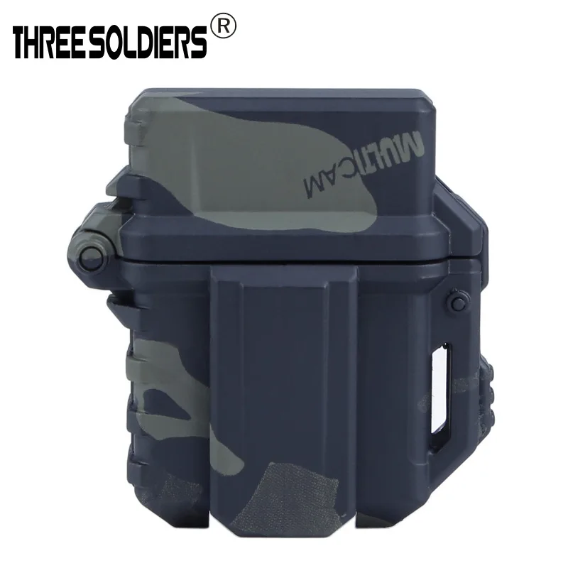

Zippo Applicable Lighter Camouflage Case Cool Birthday Small Gifts Tactical Molle Small Box