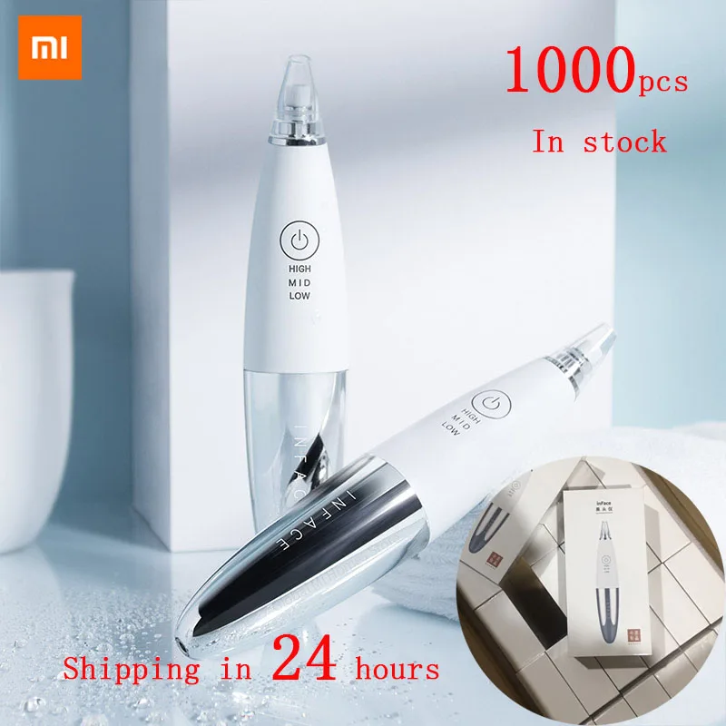 

Xiaomi Youpin InFace Electric Blackhead Apparatus to Blackhead Cosmetology Apparatus to Wash Pore Cleaner