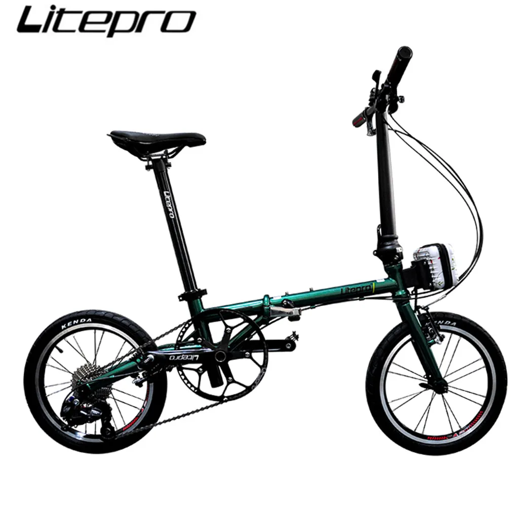 litepro 16インチ 折りたたみ自転車 ブロンプトン風