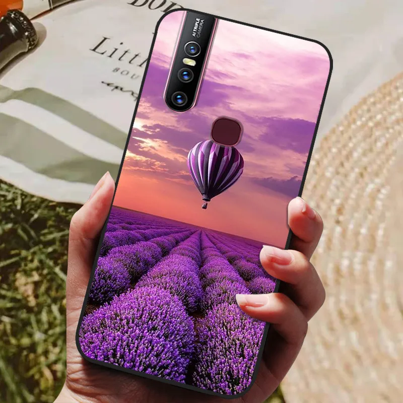 iphone pouch For VIVO V15 Pro Case Silicon Back Cover Phone Case for VIVO V15 Pro V15Pro V 15 1819 Cases Soft bumper coque VIVOV15 Pro 1818 mobile phone case with belt loop Cases & Covers