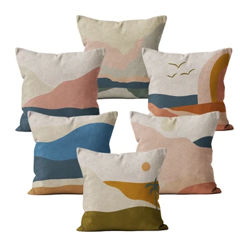 

Decorative Pillows Case for Sofa Scandinavian Style Cushion Cover 45*45 40*40 Decor Home for Bed Linen Throw Pillowcase