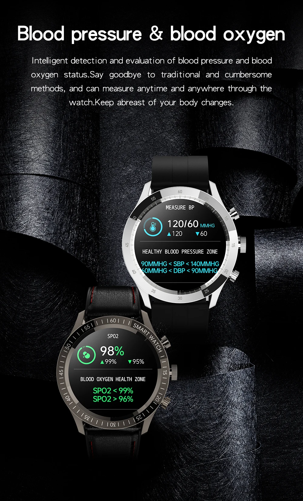 JWMOVE 2021 New Smart Watch Men Woman 360*360 Heart Rate sport smartwatch android watches Waterproof fitness tracker bracelet