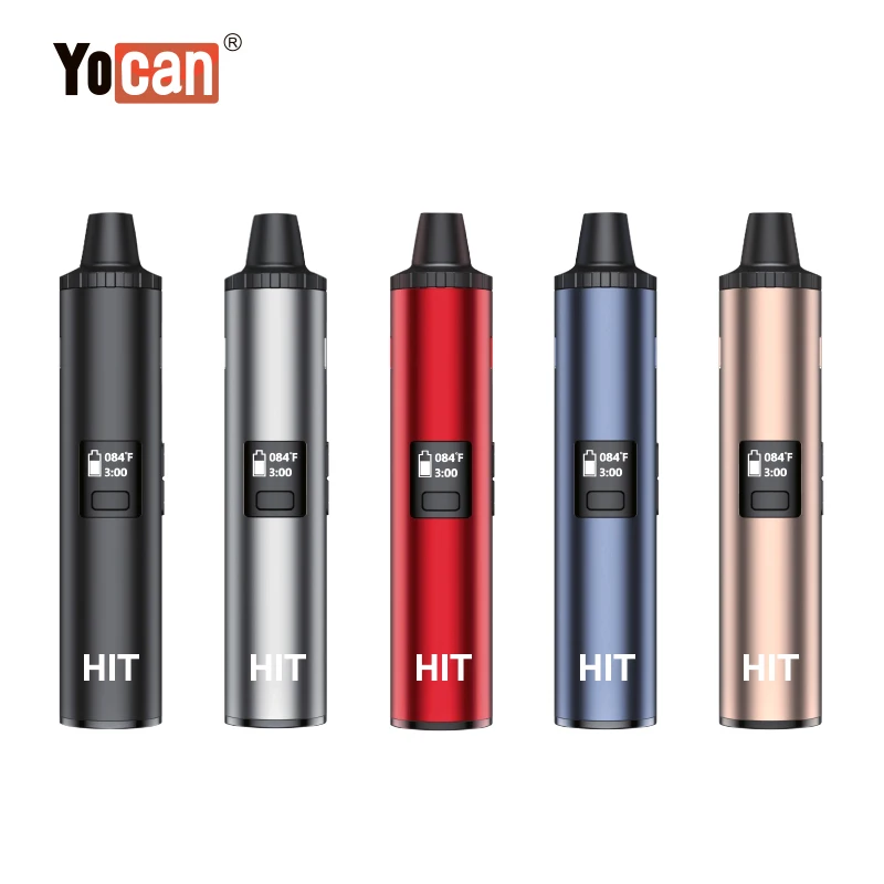 Оригинальный испаритель Yocan Hit Kit батарея 1400 мАч керамический нагреватель