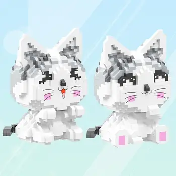 

Lovely Japan cartoon figures building brick Chi's Sweet Home micro diamond block cat assemble nanobrick educationa ltoy for gift